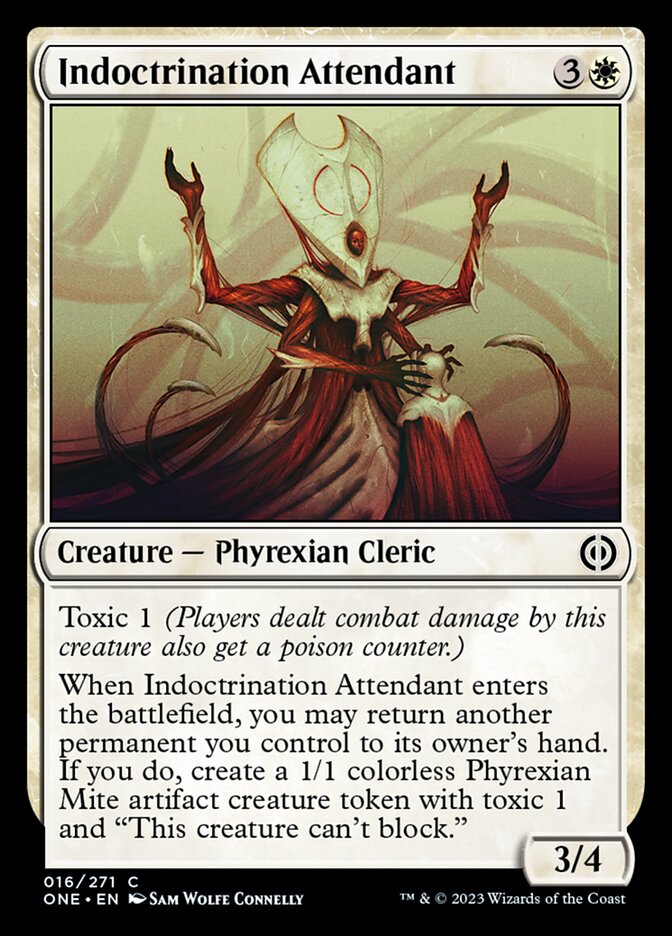 Indoctrination Attendant [Phyrexia: All Will Be One] | Fandemonia Ltd