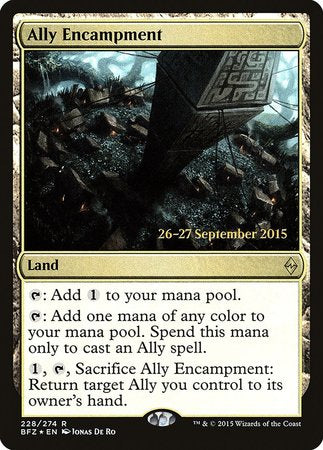 Ally Encampment [Battle for Zendikar Promos] | Fandemonia Ltd