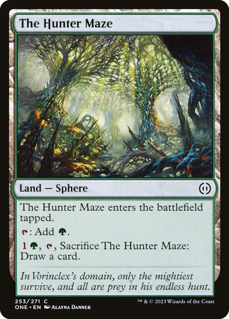 The Hunter Maze [Phyrexia: All Will Be One] | Fandemonia Ltd