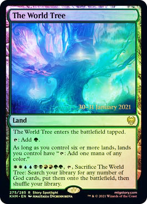 The World Tree  [Kaldheim Prerelease Promos] | Fandemonia Ltd