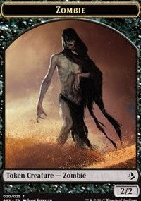 Zombie // Trueheart Duelist Token [Amonkhet Tokens] | Fandemonia Ltd