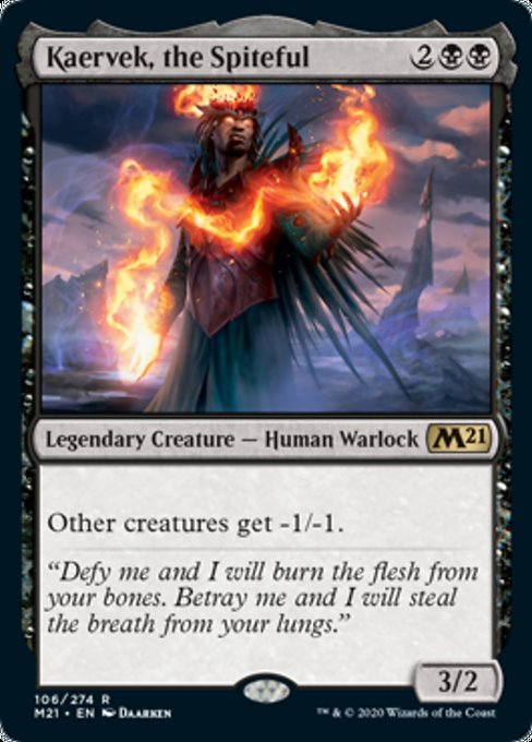 Kaervek, the Spiteful [Core Set 2021] | Fandemonia Ltd