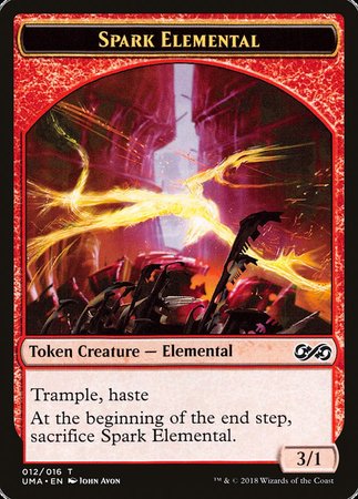 Spark Elemental Token [Ultimate Masters Tokens] | Fandemonia Ltd