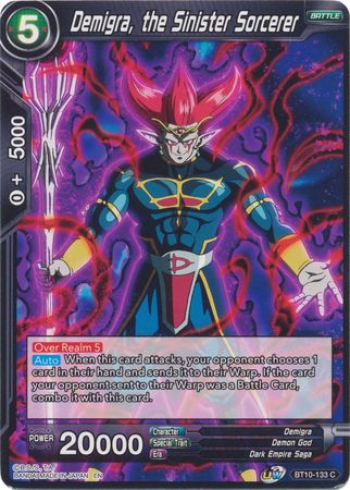 Demigra, the Sinister Sorcerer [BT10-133] | Fandemonia Ltd