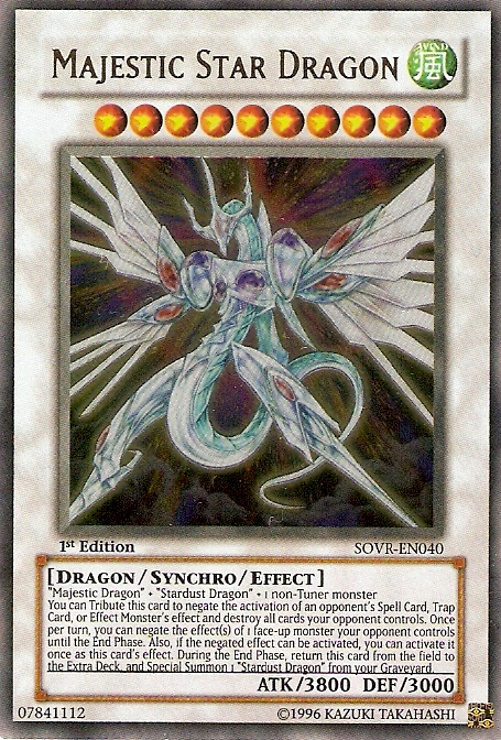 Majestic Star Dragon [SOVR-EN040] Ultra Rare | Fandemonia Ltd