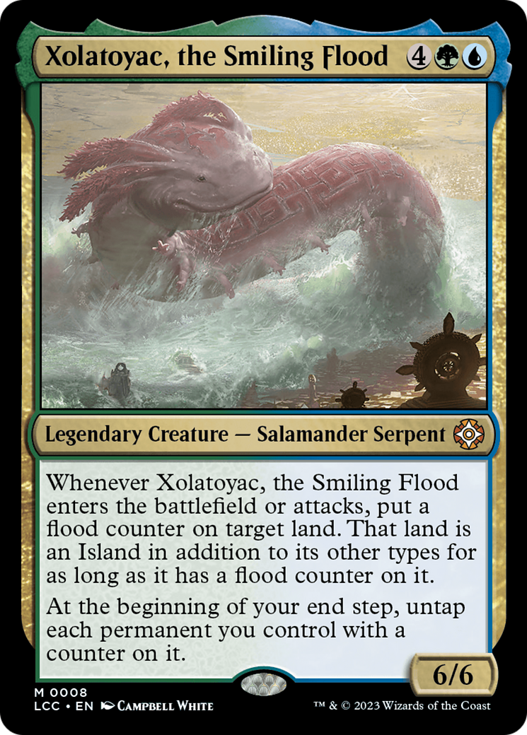 Xolatoyac, the Smiling Flood [The Lost Caverns of Ixalan Commander] | Fandemonia Ltd