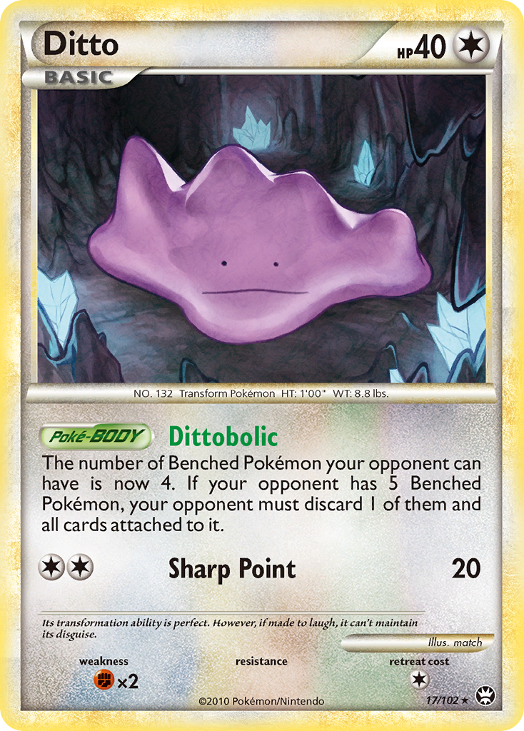 Ditto (17/102) [HeartGold & SoulSilver: Triumphant] | Fandemonia Ltd