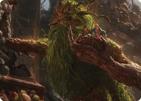 Treebeard, Gracious Host Art Card [The Lord of the Rings: Tales of Middle-earth Art Series] | Fandemonia Ltd