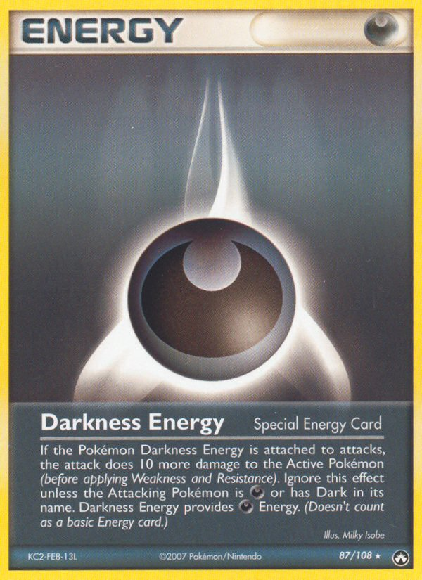 Darkness Energy (87/108) [EX: Power Keepers] | Fandemonia Ltd