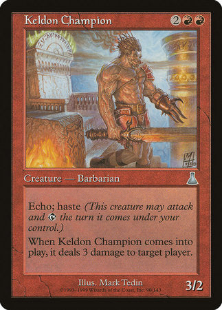 Keldon Champion [Urza's Destiny] | Fandemonia Ltd