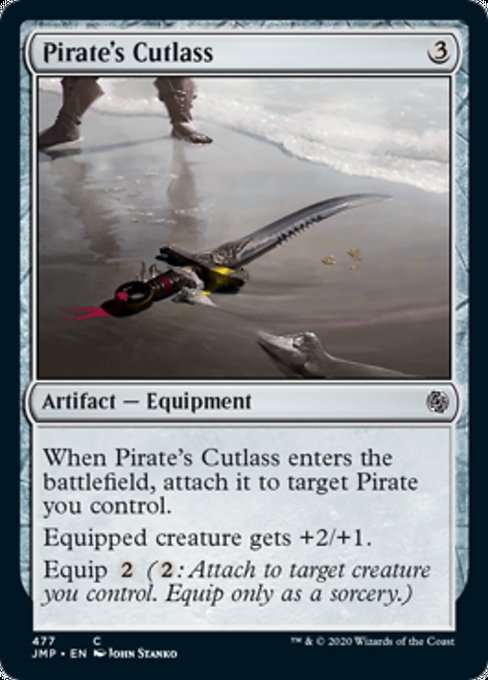 Pirate's Cutlass [Jumpstart] | Fandemonia Ltd