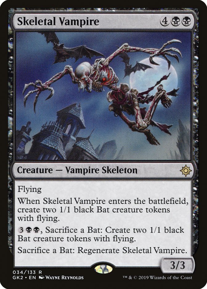 Skeletal Vampire [Ravnica Allegiance Guild Kit] | Fandemonia Ltd