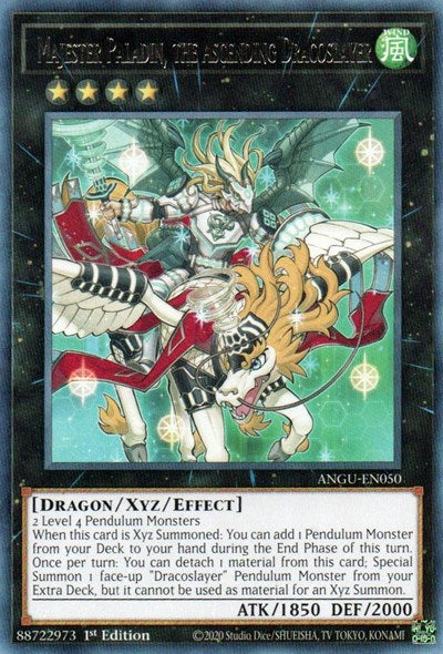 Majester Paladin, the Ascending Dracoslayer (Rare) [ANGU-EN050] Rare | Fandemonia Ltd