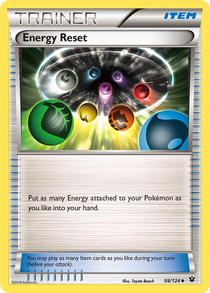 Energy Reset (98/124) [XY: Fates Collide] | Fandemonia Ltd