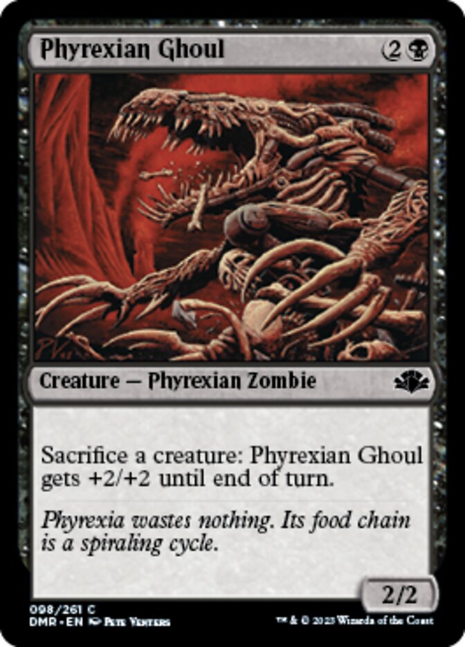 Phyrexian Ghoul [Dominaria Remastered] | Fandemonia Ltd