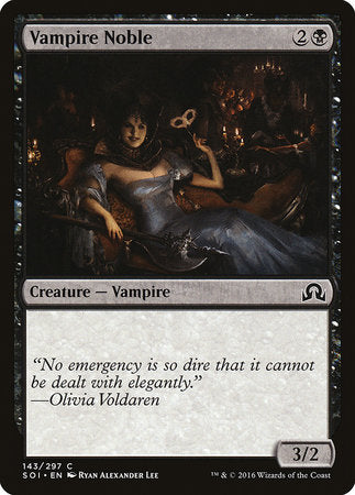 Vampire Noble [Shadows over Innistrad] | Fandemonia Ltd