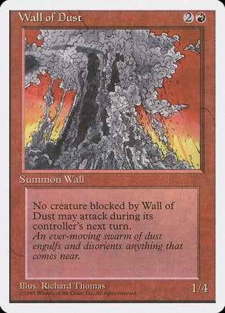 Wall of Dust [Fourth Edition] | Fandemonia Ltd