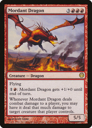 Mordant Dragon [Duel Decks: Knights vs. Dragons] | Fandemonia Ltd