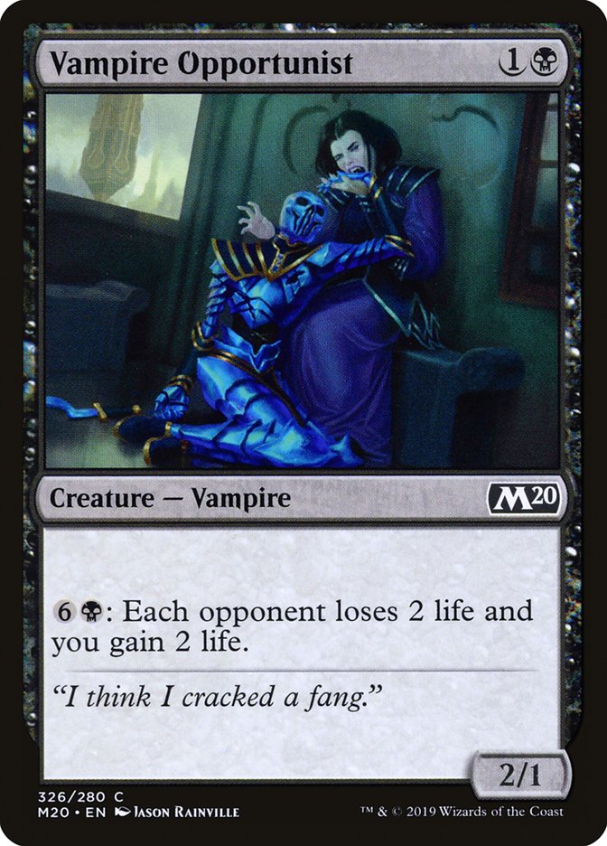 Vampire Opportunist [Core Set 2020] | Fandemonia Ltd