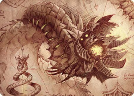 Wurmcoil Engine Art Card [The Brothers' War Art Series] | Fandemonia Ltd