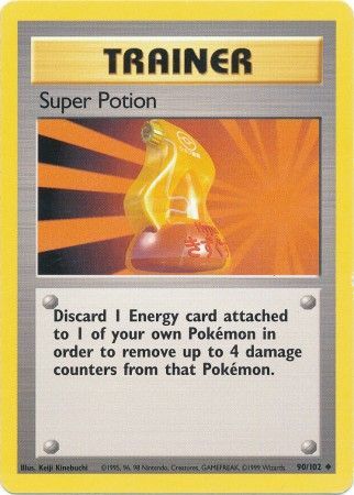 Super Potion (90/102) [Base Set Unlimited] | Fandemonia Ltd