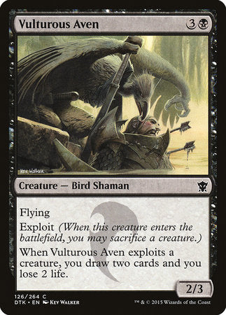 Vulturous Aven [Dragons of Tarkir] | Fandemonia Ltd