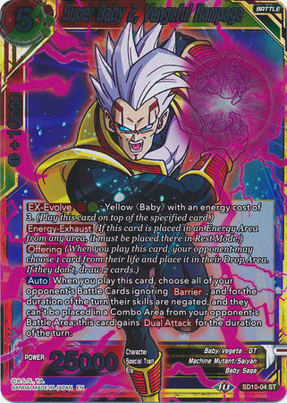 Super Baby 2, Vengeful Rampage (Starter Deck Exclusive) (SD10-04) [Malicious Machinations] | Fandemonia Ltd