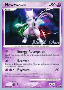 Mewtwo LV.51 (9/100) (Stallgon - David Cohen) [World Championships 2009] | Fandemonia Ltd