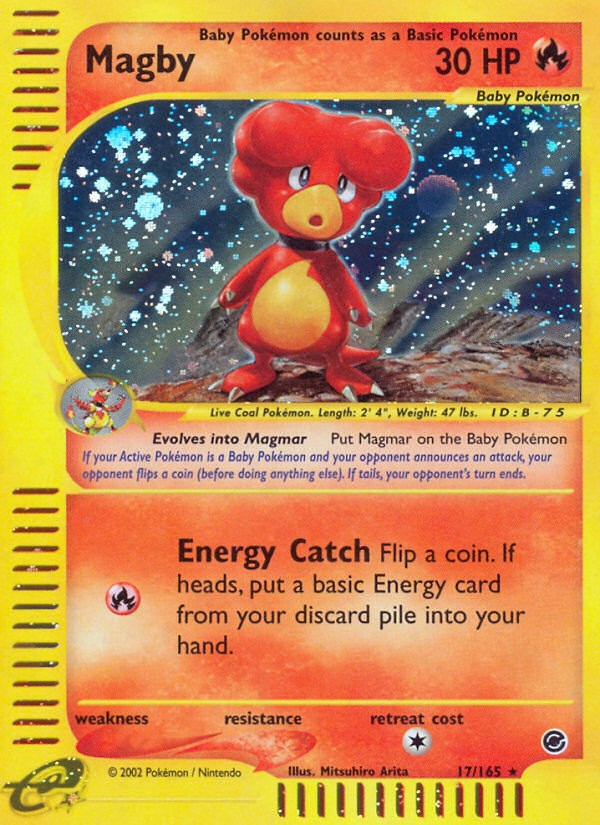 Magby (17/165) [Expedition: Base Set] | Fandemonia Ltd