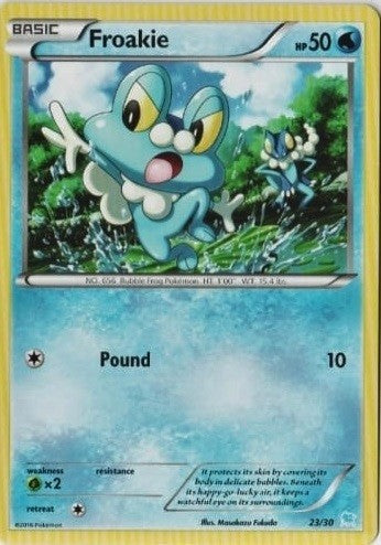 Froakie (23/30) [XY: Trainer Kit 3 - Suicune] | Fandemonia Ltd