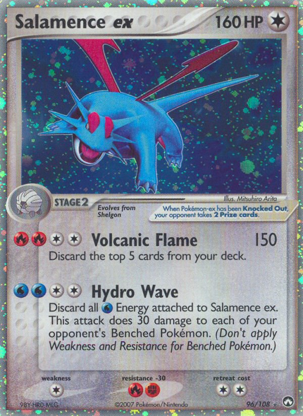 Salamence ex (96/108) [EX: Power Keepers] | Fandemonia Ltd