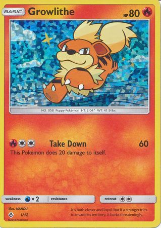 Growlithe (1/12) [McDonald's Promos: 2018 Collection] | Fandemonia Ltd