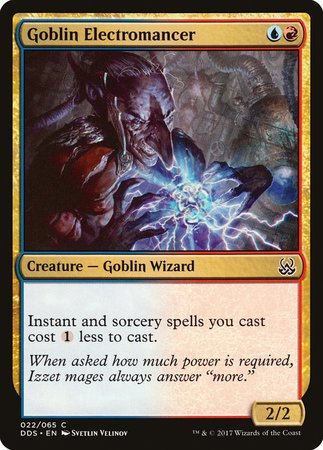 Goblin Electromancer [Duel Decks: Mind vs. Might] | Fandemonia Ltd