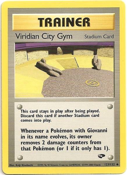 Viridian City Gym (123/132) [Gym Challenge Unlimited] | Fandemonia Ltd