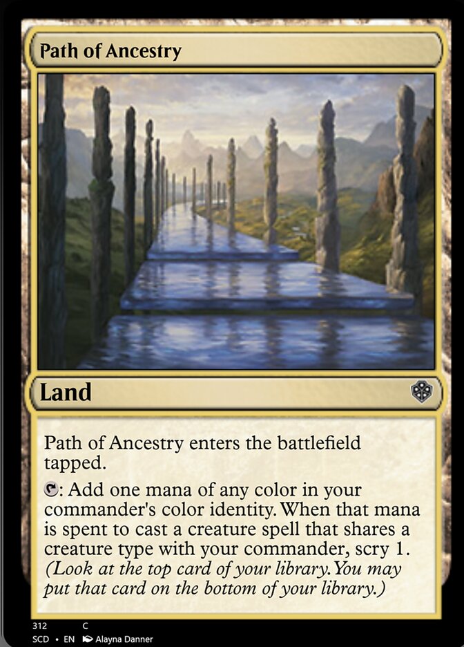 Path of Ancestry [Starter Commander Decks] | Fandemonia Ltd