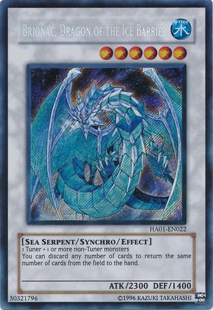 Brionac, Dragon of the Ice Barrier [HA01-EN022] Secret Rare | Fandemonia Ltd