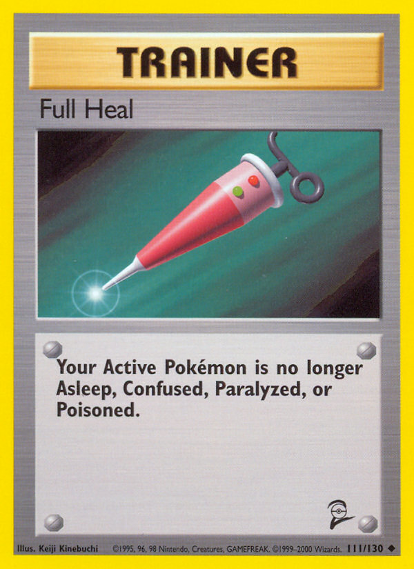 Full Heal (111/130) [Base Set 2] | Fandemonia Ltd