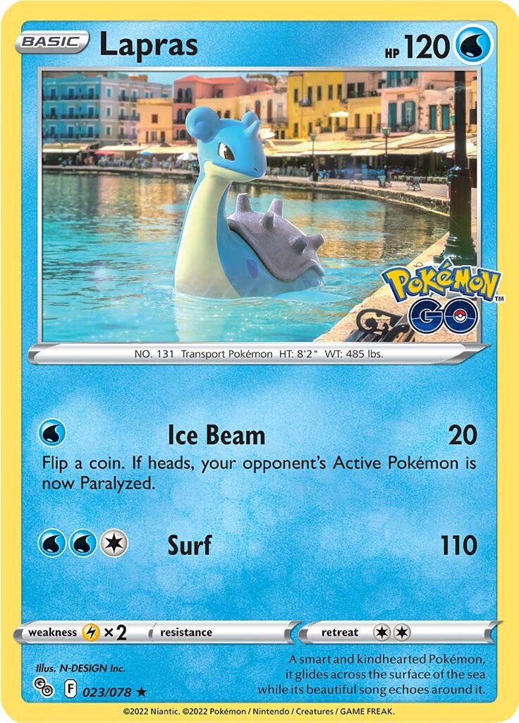 Lapras (023/078) [Pokémon GO] | Fandemonia Ltd