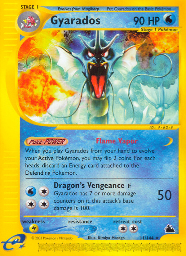 Gyarados (11/144) [Skyridge] | Fandemonia Ltd