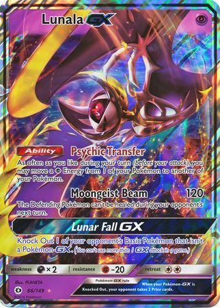 Lunala GX (66/149) (Jumbo Card) [Sun & Moon: Base Set] | Fandemonia Ltd