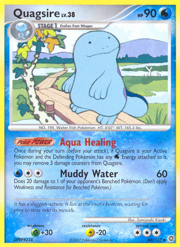 Quagsire (60/132) [Diamond & Pearl: Secret Wonders] | Fandemonia Ltd