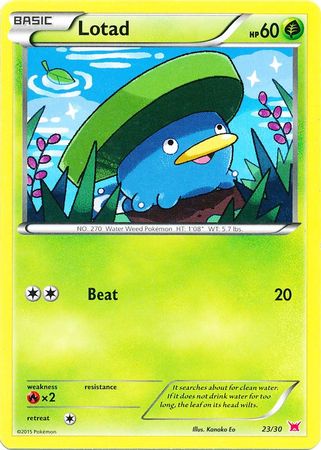 Lotad (23/30) [XY: Trainer Kit 2 - Latias] | Fandemonia Ltd