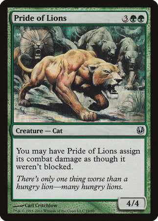 Pride of Lions [Duel Decks: Ajani vs. Nicol Bolas] | Fandemonia Ltd