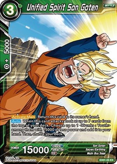 Unified Spirit Son Goten (EX01-05) [Mighty Heroes] | Fandemonia Ltd