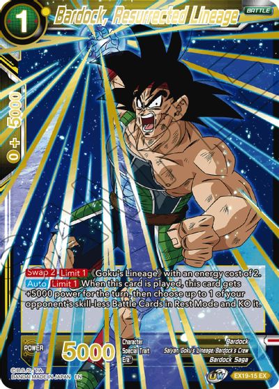 Bardock, Resurrected Lineage [EX19-15] | Fandemonia Ltd