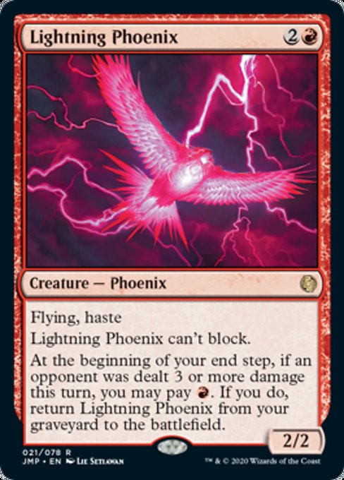 Lightning Phoenix [Jumpstart] | Fandemonia Ltd