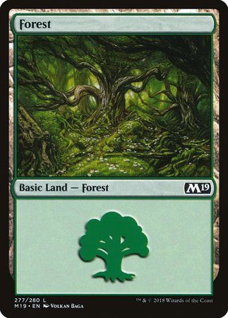 Forest (277) [Core Set 2019] | Fandemonia Ltd