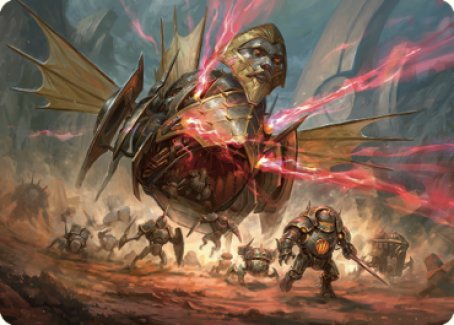 Liberator, Urza's Battlethopter Art Card [The Brothers' War Art Series] | Fandemonia Ltd