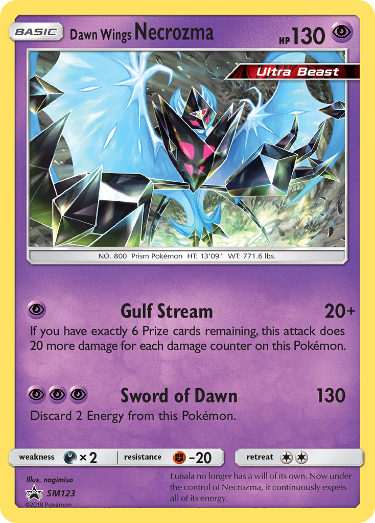 Dawn Wings Necrozma (SM123) [Sun & Moon: Black Star Promos] | Fandemonia Ltd