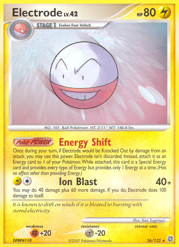 Electrode (26/132) [Diamond & Pearl: Secret Wonders] | Fandemonia Ltd